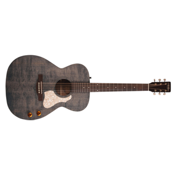 Art And Lutherie 047079 Roadhouse Parlor Q-Discrete Acoustic-Electric Guitar - Denim Blue