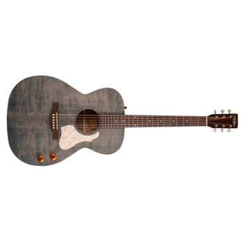 Art And Lutherie 047086 Legacy Concert Acoustic-Electric Guitar - Denim Blue