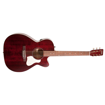 Art And Lutherie 051786 Legacy CW Presys II Acoustic Electric Guitar  - Tennessee Red
