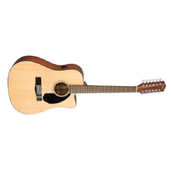 Fender 0970113022 CD-60SCE Dreadnought Acoustic-Electric Guitar - All Mahogany
