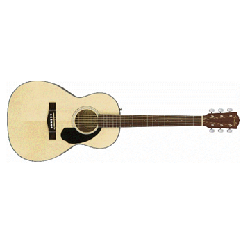 Fender 0970120021 CP-60S Parlor Solid Top Acoustic Guitar - Natural