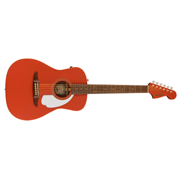 Fender 0970722540 Malibu Player Acoustic Guitar - Fiesta Red