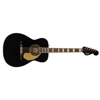 Fender 097102230 Malibu Vintage Acoustic - Black No Case