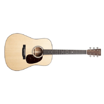 Martin 10D16E-02 D16E Mahogany Dreadought Acoustic Guitar - Natural w/ Gig Bag