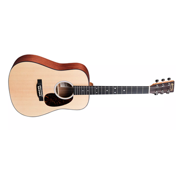 Martin 11DJR10E-02 DJR-10E Dreadnaught Jr Acoustic-Electric Guitar - Satin w/ Softshell Case