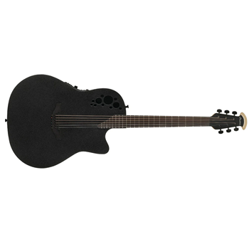 Ovation 2078TX-5 Elite TX Deep Contour Acoustic-Electric - Textured Black