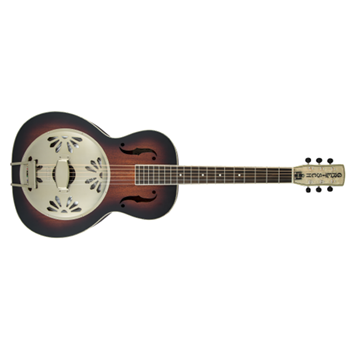 Gretsch 2718015503 G9241 Alligator Round-Neck Resonator Acoustic-Electric Guitar - 2-Color Sunburst
