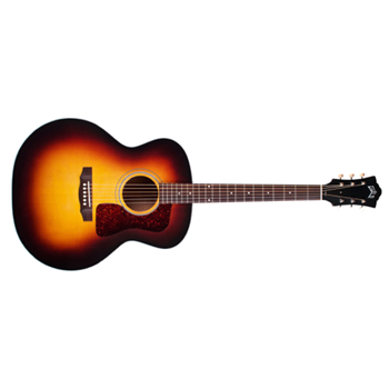 Guild 3853400837 F-40 Sitka Spruce Top Antique Burst w/ Hardshell Case