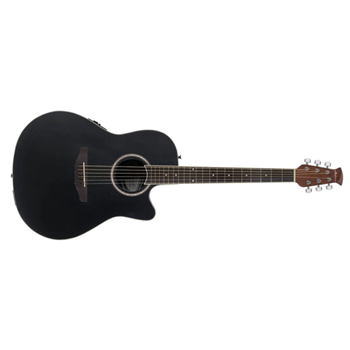 Ovation AB24-5S Cs Steel String Acoustic-Electric Black Satin