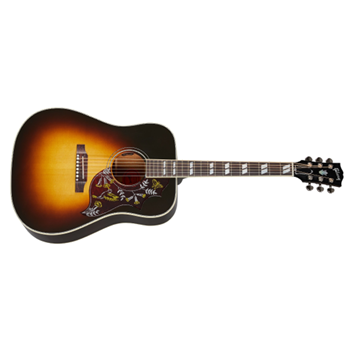Gibson ACHBSVSNH Hummingbird Standard Acoustic-Electric Guitar - Vintage Sunburst w/ Hardshell Case