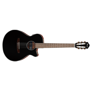 Ibanez AEG50NBKH AEG Nylon String Acoustic Electric Guitar in Black