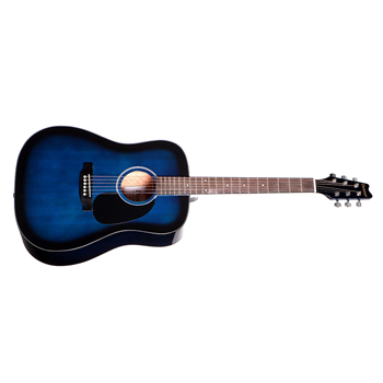 Denver DD44S-BLU Dreadnought Acoustic Guitar - Blue