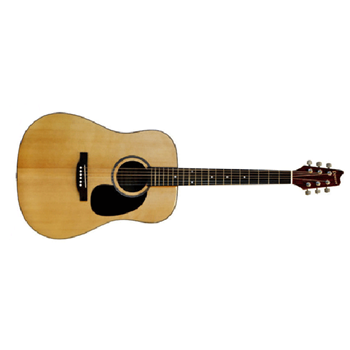Denver DD44S-NAT Dreadnought Acoustic Guitar - Red