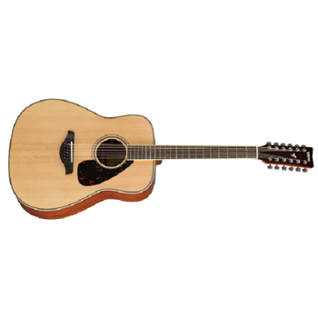 Yamaha FG820-12 Dreadnought 12-String Acoustic Guitar - Natural