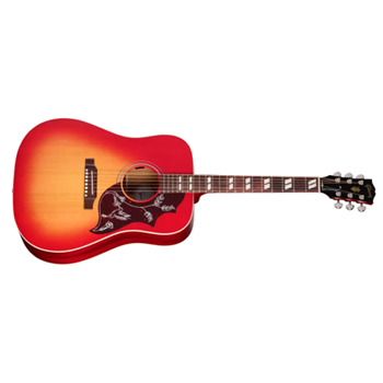 Gibson MCSSHBSPCVCS Hummingbird Special Acooustic-Electric Guitar - Satin Vintage Cherry Burst w/ Softshell Case