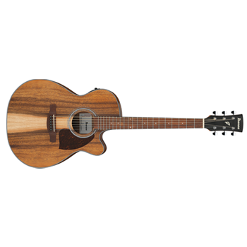 Ibanez PC50WSCEOPB Grand Concert White Siris Cutaway Acoustic-Electric Guitar - Open Pore Brown