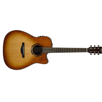Yamaha TAG3C SDB TransAcoustic Series Dreadnought Acoustic-Electric Guitar W/ Built in Fx and Bluetooth - Sand Burst /w Gig Bag