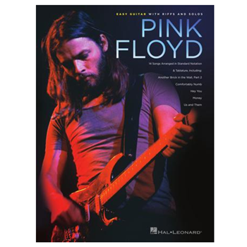 Hal Leonard HL102911 Pink Floyd - Easy Guitar With Riffs And Solos
