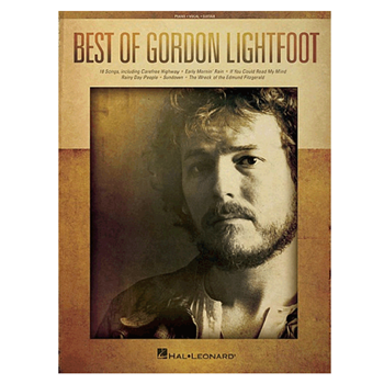 Hal Leonard HL139390 Best of Gordon Lightfoot - PVG