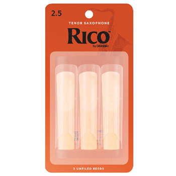 Rico RKA0325 Tenor Sax Reeds 3pck. - 2 1/2