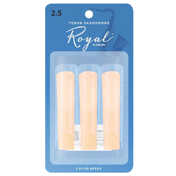 Rico RKB0325 Royal Tenor Sax 2.5 Reed - 3 Pck.
