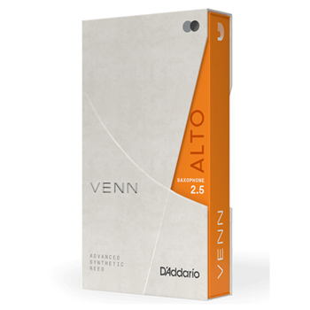 Venn VAS0125G2 Synthetic Alto Sax Reed, 2.5
