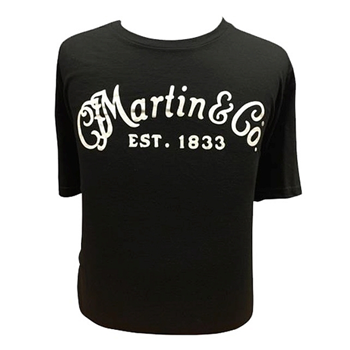 Martin 18CM0109M Black C.F.m Logo T-Shirt, Medium