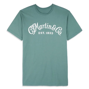 Martin 18CM0220M Medium Basic Logo T-Shirt in Basil