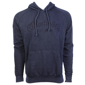 Martin 18CM02332X 2XL Blue Tone on Tone Elemental Hoodie