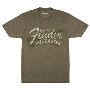 Fender 9101291597 1951 Telecaster - T-shirt - Military Green - Lrg