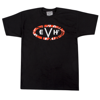 9122001506 EVH Logo - T-Shirt - Black - Lrg