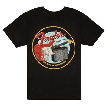 Fender 9193122506 1946 Guitars & Amplifiers - T-Shirt - Lrg