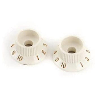 Fender 0059267049 Strat. S1 Knob Parchment (2)