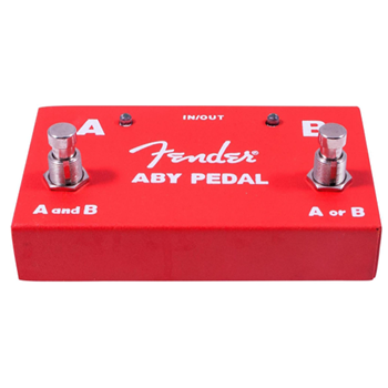 Fender 0234506000 2-Switch Aby Pedal - Red