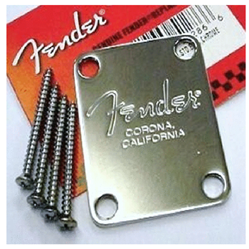 Fender 0991446100 Plate Neck, Am, Std Bass, Chrome