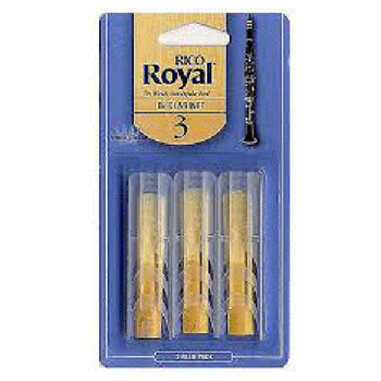Rico RCB0330 Royal Bb Clarinet 3 Reed - 3 Pck.