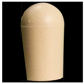 Switchcraft W-SC-W07 Switch Tip For Gibson Pickup Selectors Ivory, Threading 8-32 (prtk-010)