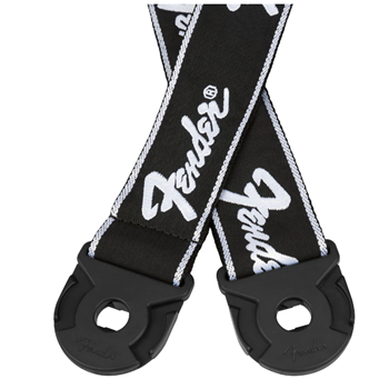 Fender 0990629008 Quick Grip Locking End Guitar Strap W/fender Logo