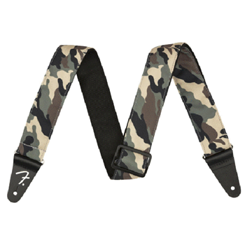 Fender 0990638076 Camo Strap - Woodland - 2"