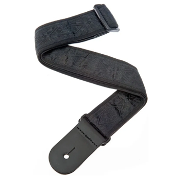 D'Addario 50B01 Drak Side Strap Collection - Black Satin