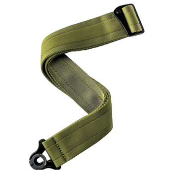 D'Addario 50BAL08 Auto Lock 2" Nylon Guitar Strap - Moss Green