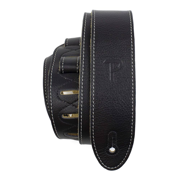 Perris BM2-6552 2" Soft Italian Leather Strap - Black