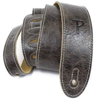 Perris BM2-6697 2" Garmet Leather Vintage Brown Strap