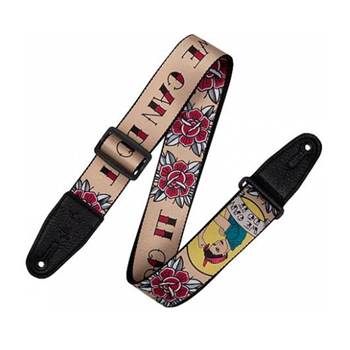 Levys MPD2-125 2" Polyester Guitar Strap W/rosie the Riveter Motif
