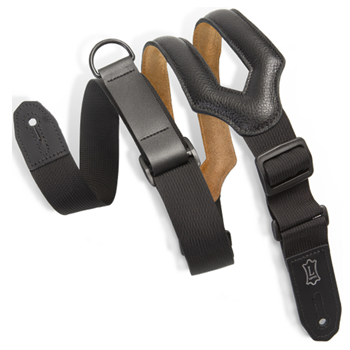 Levys MRHSS-BLK 3" Wide 'Right Height' Guitar Strap