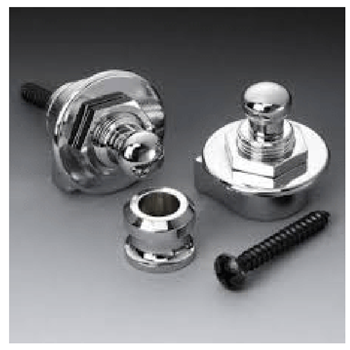 Schaller SCH14010201 S-Lock Strap Locks - Chrome