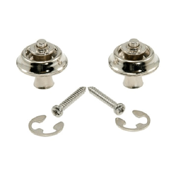 Dunlop SLS1101N Straplok Strap Retainers Original - Nickel