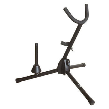 Yorkville AS-30 Tripod Alto / Tenor Sax Stand with Flute Peg