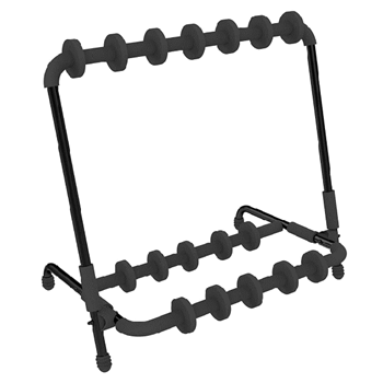 Quik Lok GS350BB 5 Slot Folding Guitar Stand