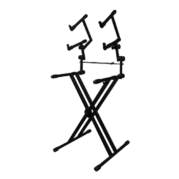 Yorkville IKS-90 Heavy Duty Deluxe Three Tier Keyboard Stand